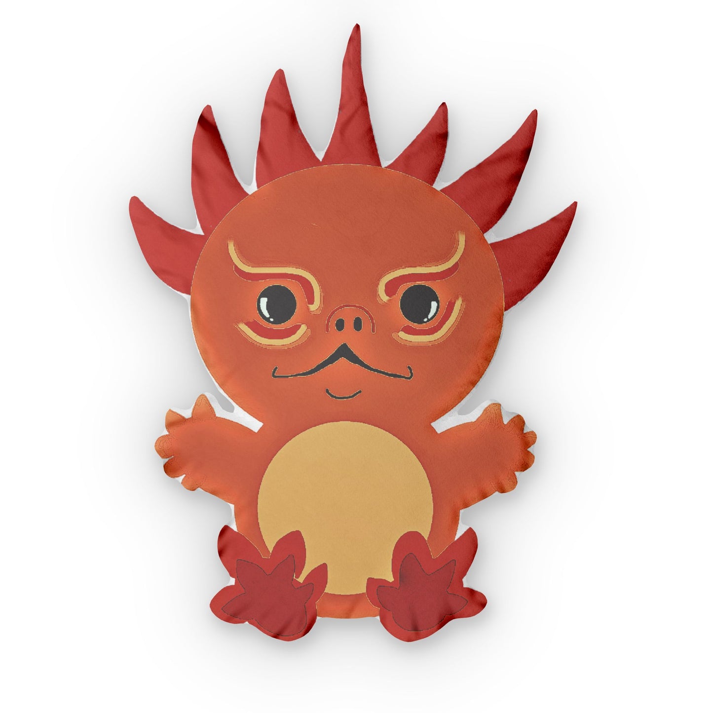 The Stellar Pharaoh Dragon Pillow