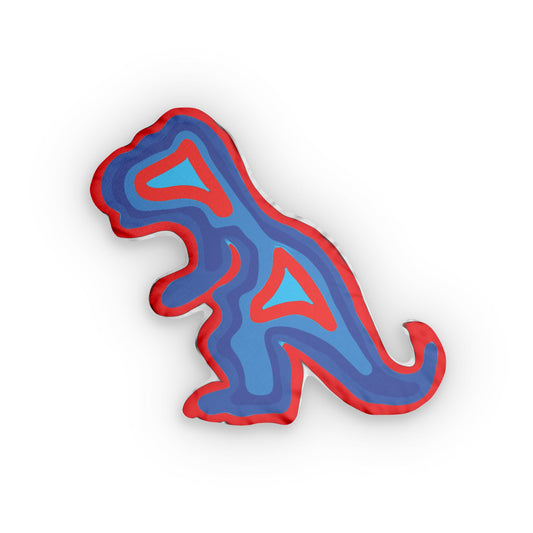 The Stellar Pharaoh Dino Pillow