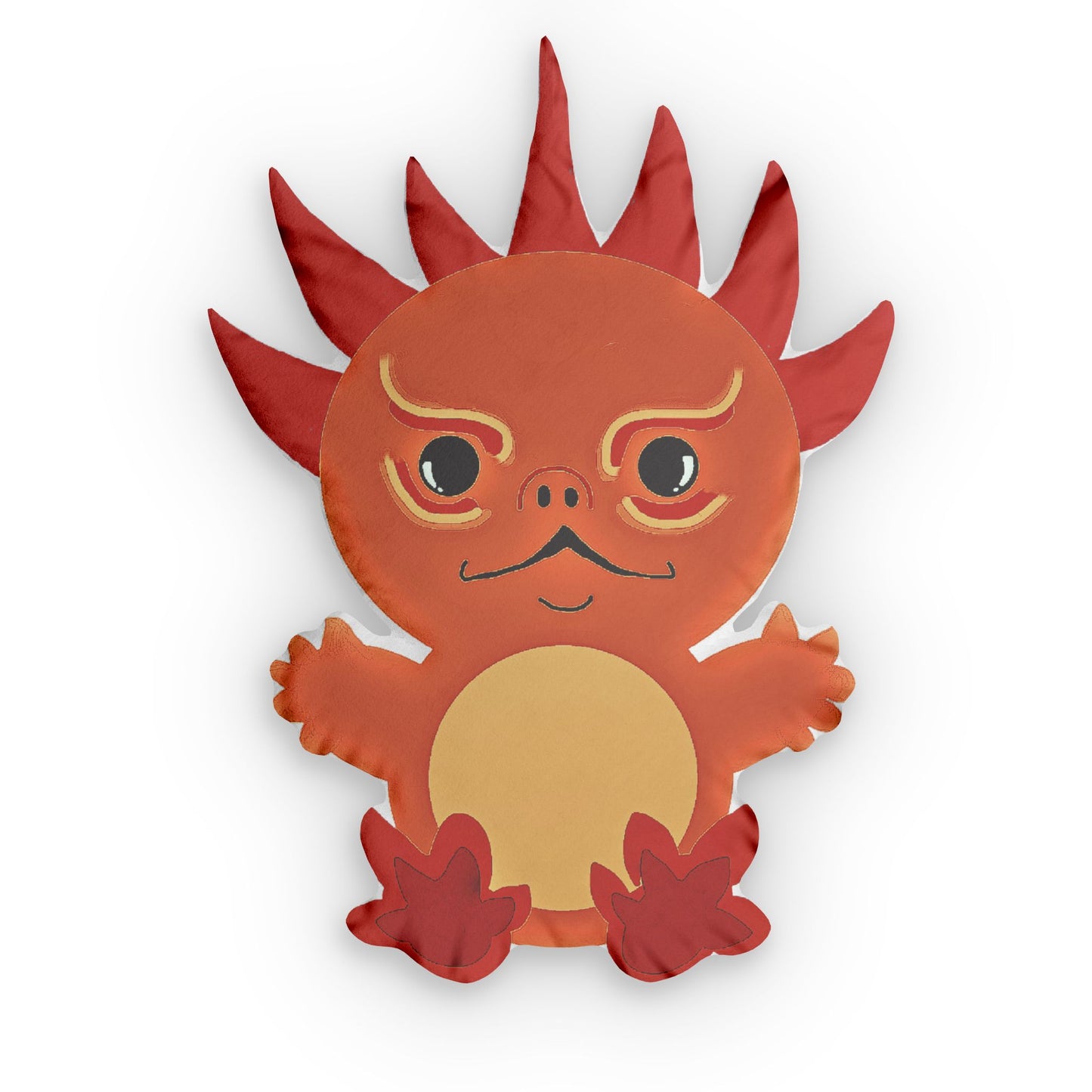The Stellar Pharaoh Dragon Pillow