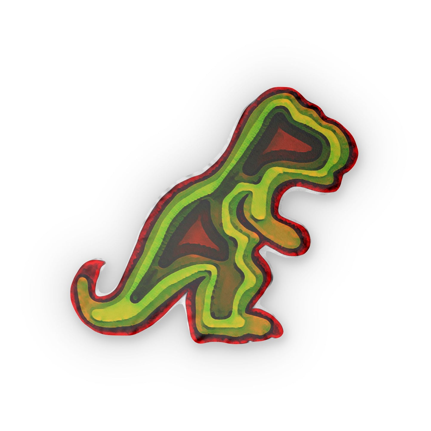 The Stellar Pharaoh Dino Pillow