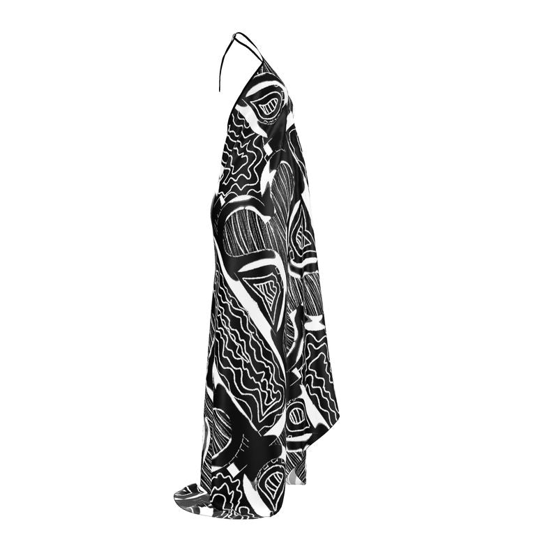 Tatiri Stellar Halterneck Backless Dress