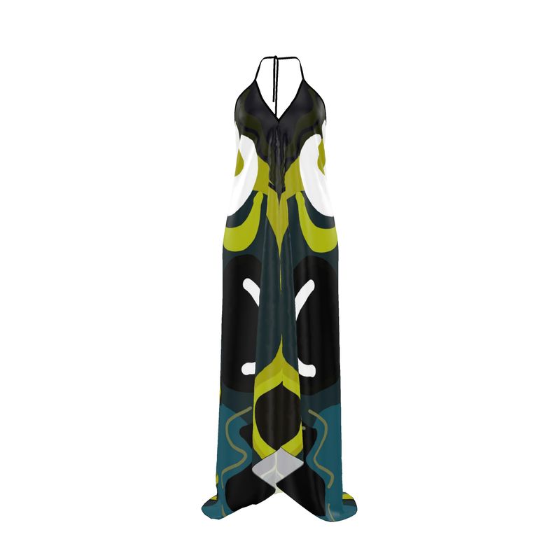 Tatiri Stellar Halterneck Backless Dress