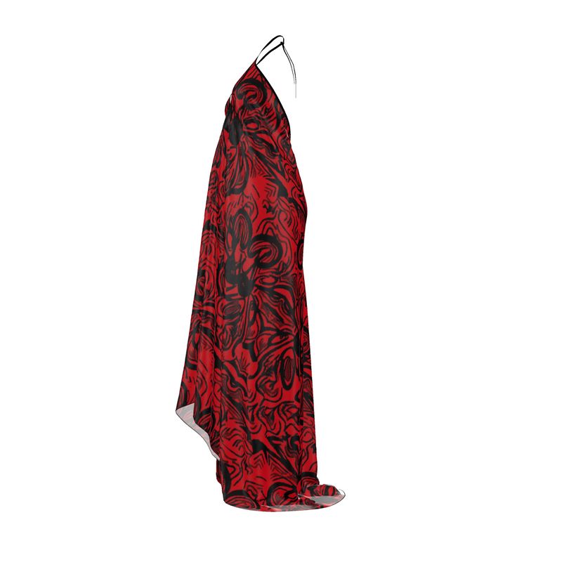 Tatiri Stellar Halterneck Backless Dress