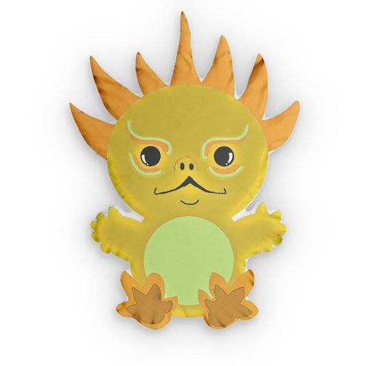 The Stellar Pharaoh Dragon Pillow