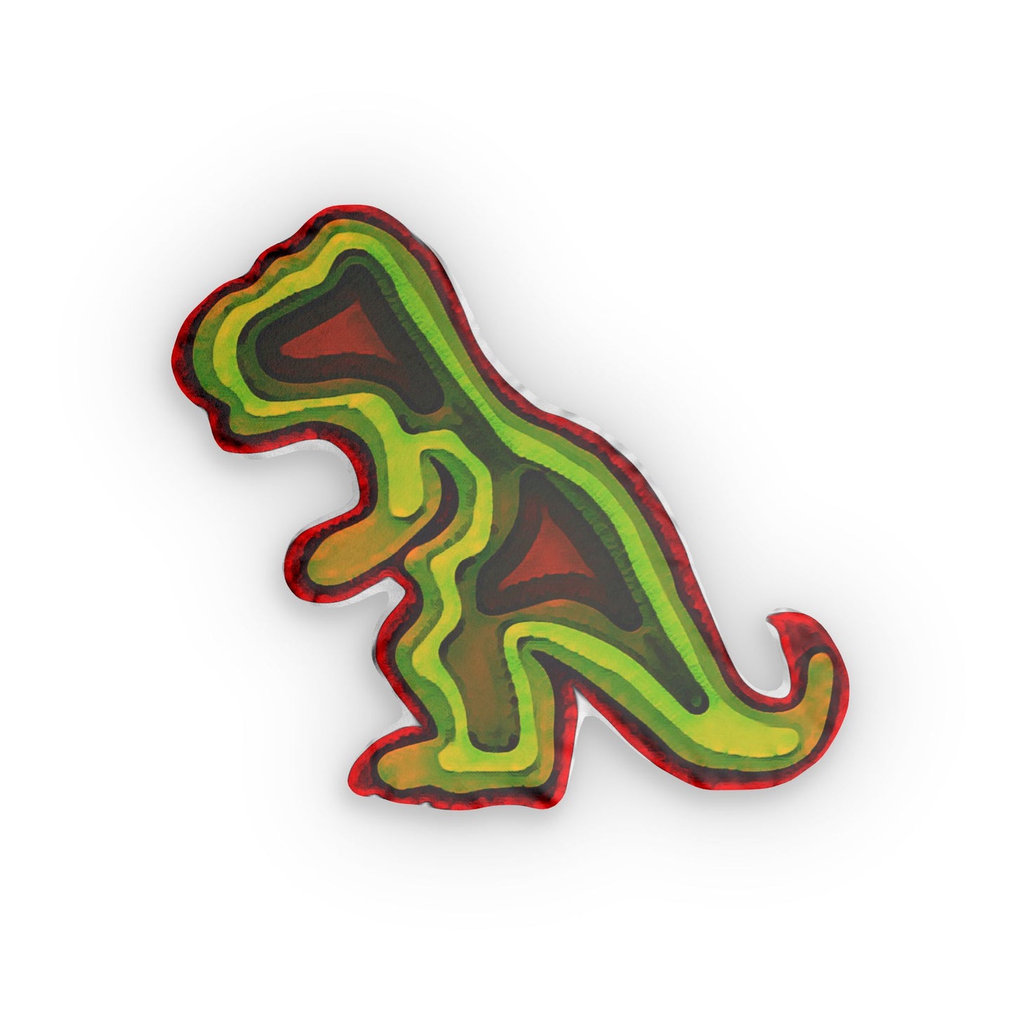 The Stellar Pharaoh Dino Pillow