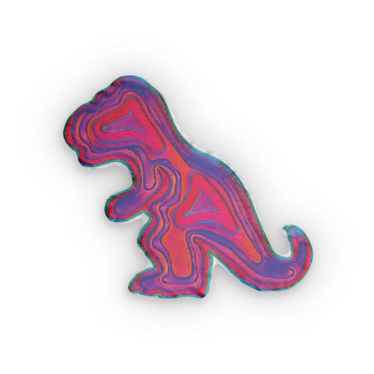 The Stellar Pharaoh Dino Pillow