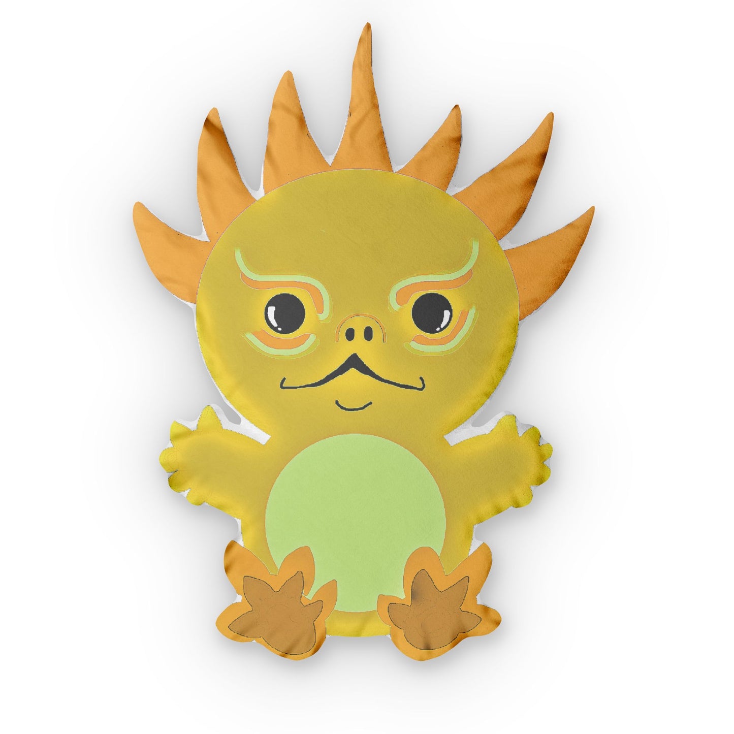 The Stellar Pharaoh Dragon Pillow