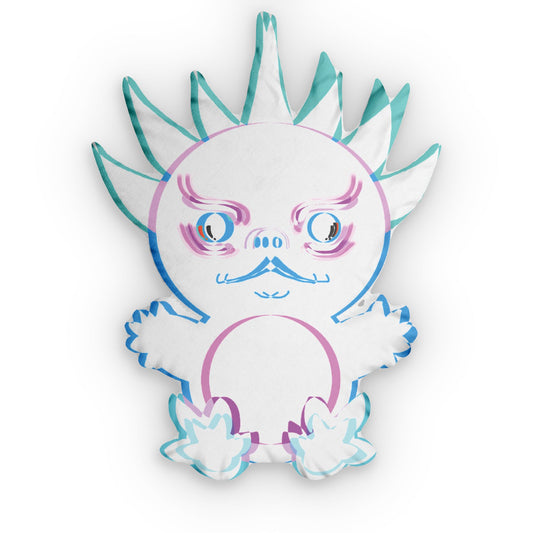 The Stellar Pharaoh Dragon Pillow
