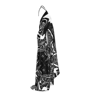 Tatiri Stellar Halterneck Backless Dress