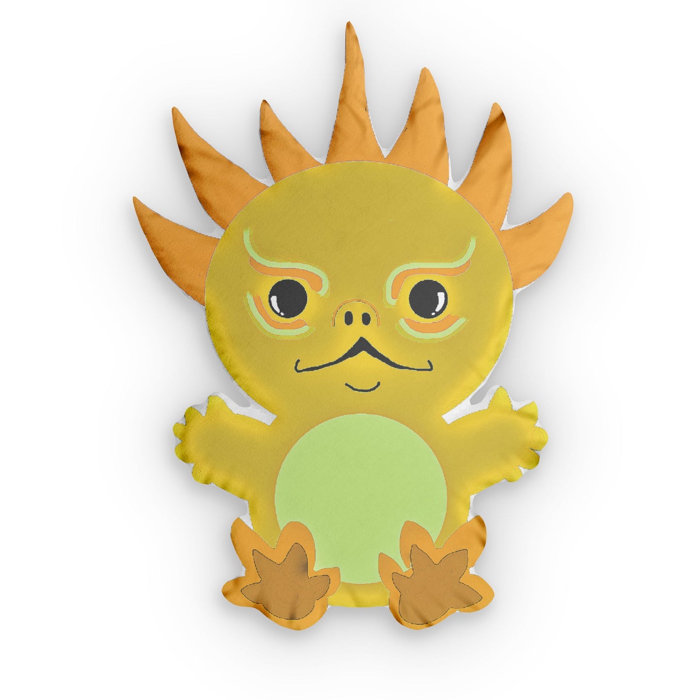 The Stellar Pharaoh Dragon Pillow