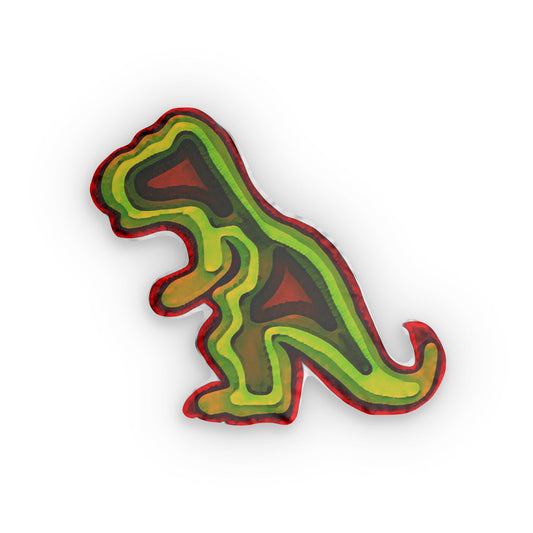 The Stellar Pharaoh Dino Pillow