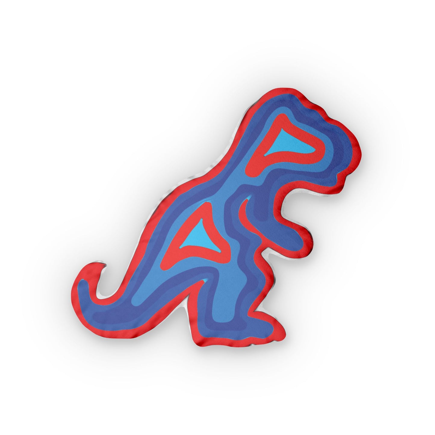 The Stellar Pharaoh Dino Pillow